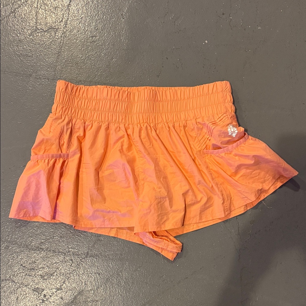FP Movement by Free People Vibrant Orange Athletic Shorts